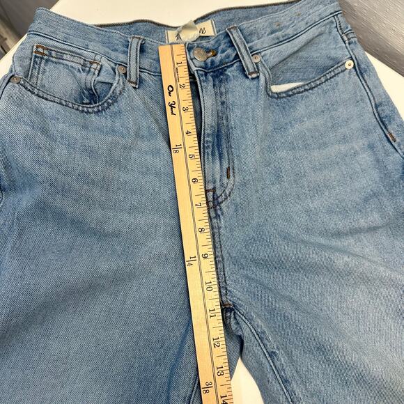 Madewell Womens Superwide Leg Jeans Size 26 High Rise Blue Casual Minimalist - Picture 11 of 12